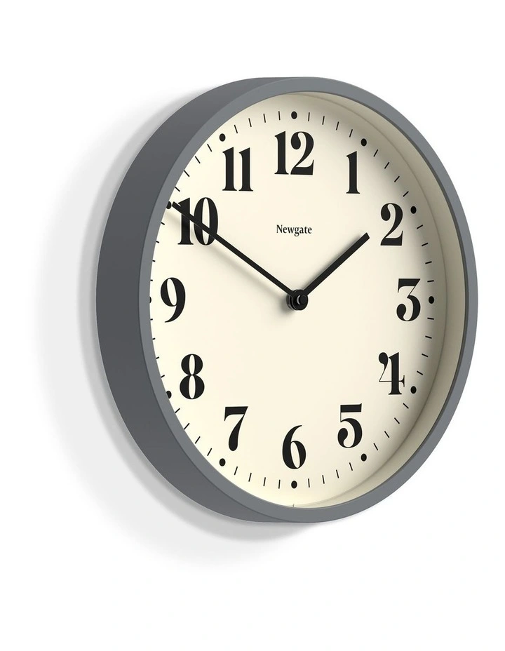 Number Four Wall Clock Matte French Navy image 2