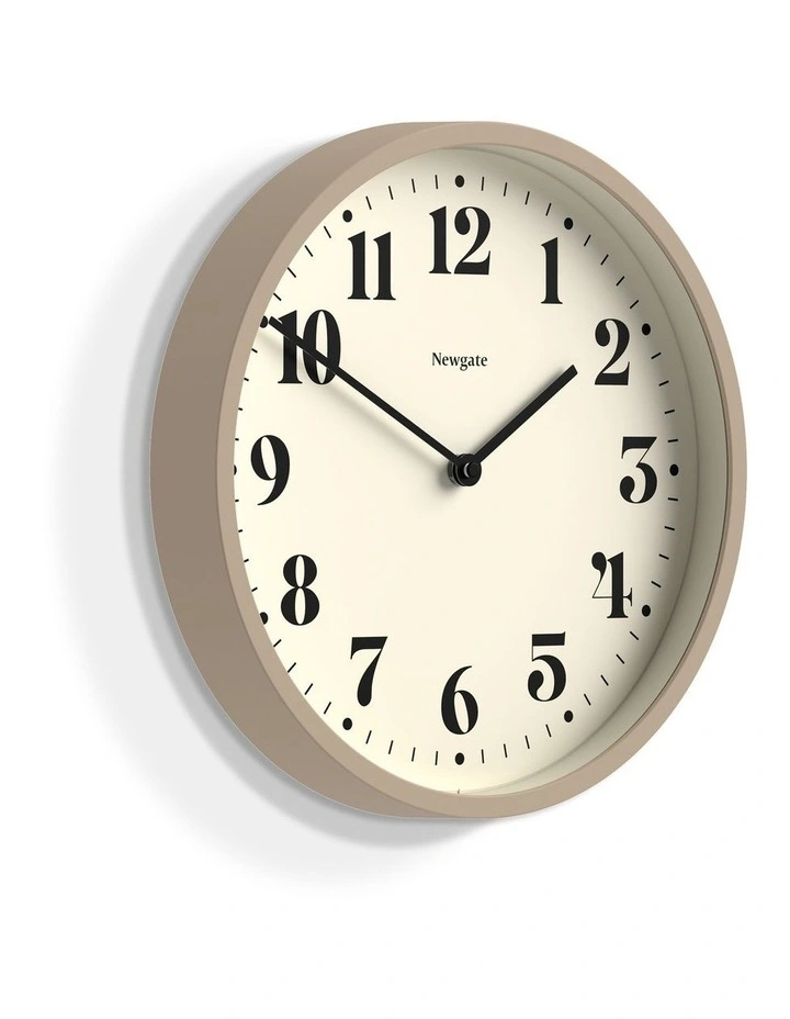 Number Four Wall Clock Matte Stone image 2