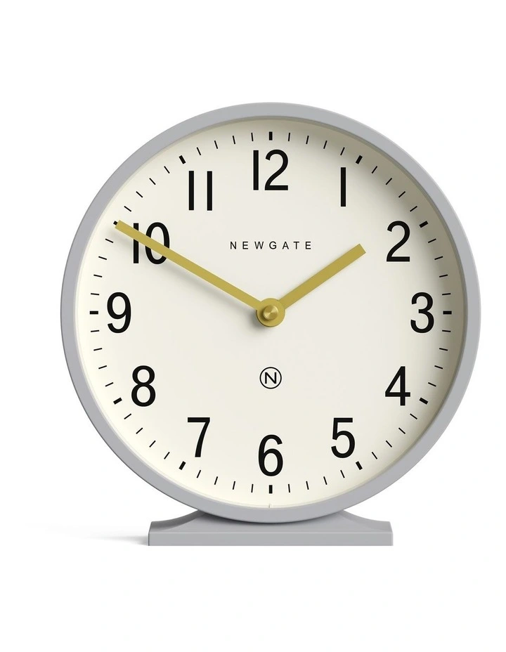 Q Mantel Clock-Clock Grey image 1