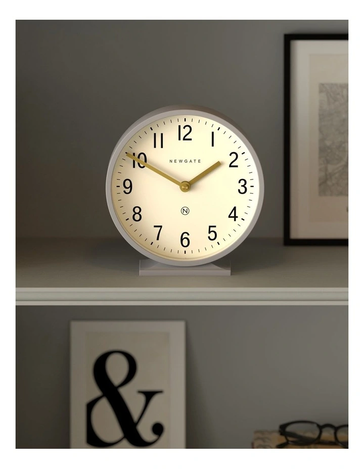 Q Mantel Clock-Clock Grey image 3