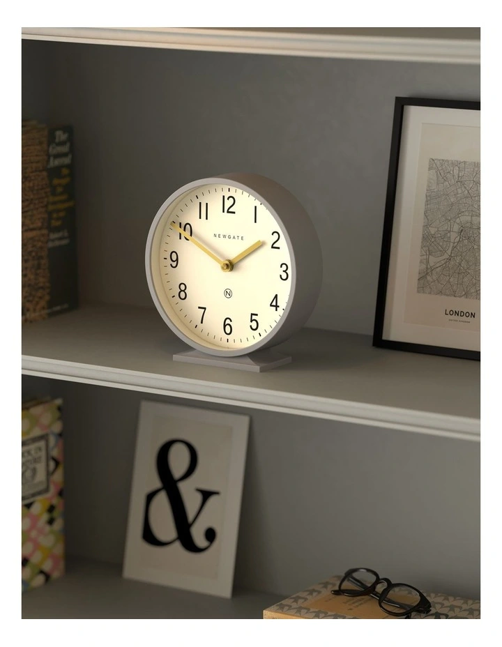 Q Mantel Clock-Clock Grey image 4