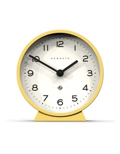 M Mantel Clock Cheeky Yellow