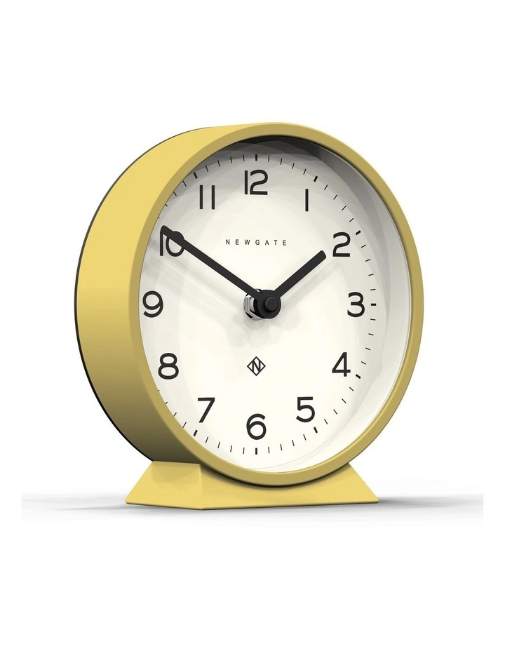 M Mantel Clock Cheeky Yellow image 2