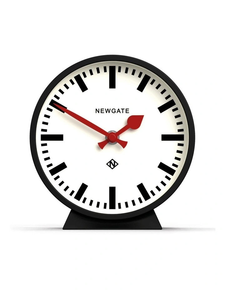 Railway Mantel Clock Cave Black image 1