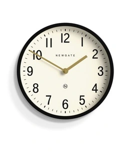 Master Edwards Wall Clock Black