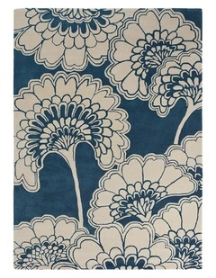 Florence Broadhurst Japanese Floral Midnight 039708