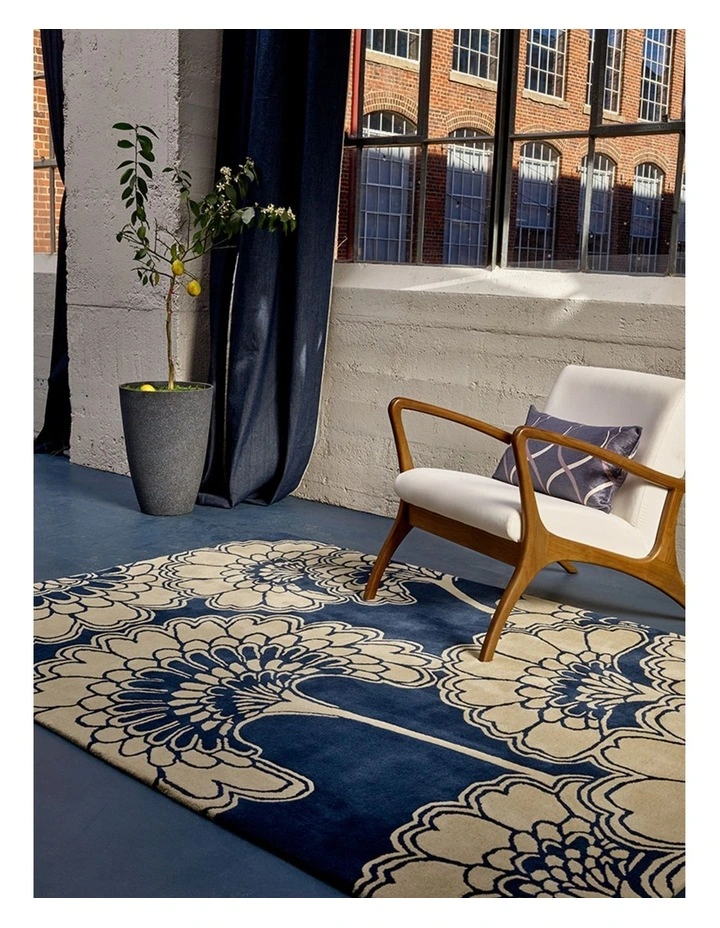 Florence Broadhurst Japanese Floral Midnight 039708 image 2