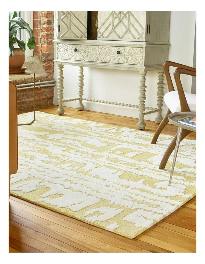 Florence Broadhurst Waterwave Stripe Citron 039906 image 2