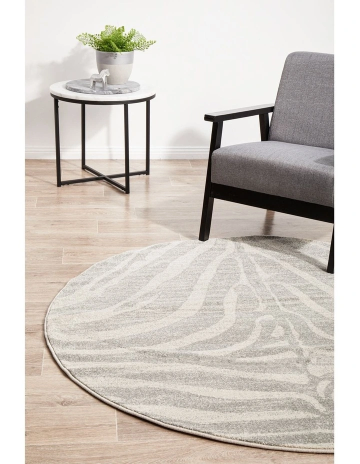 Chrome Savannah Round Rug image 2
