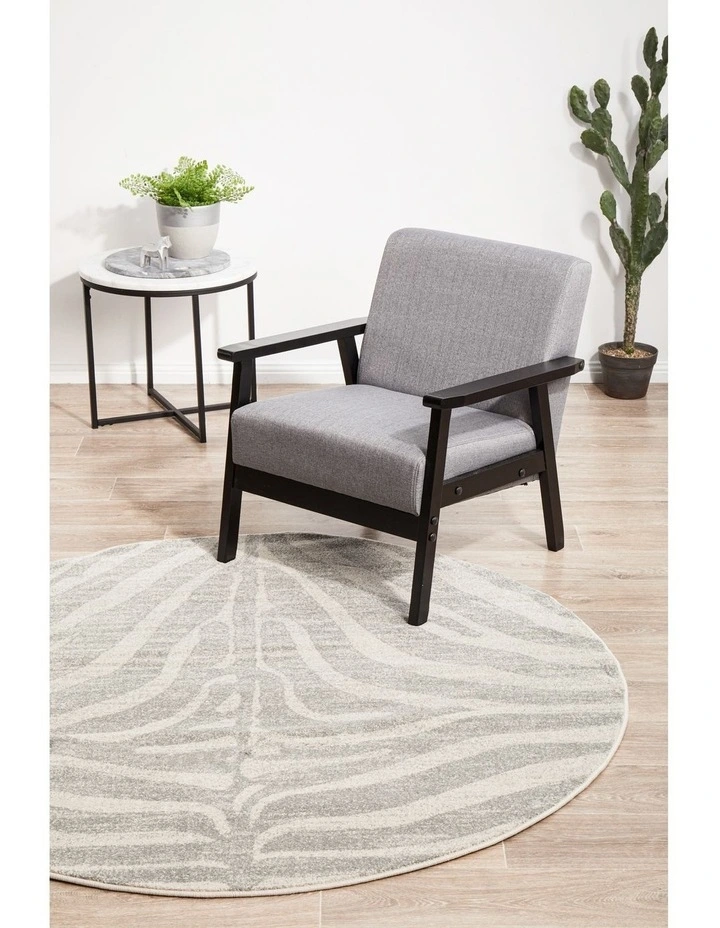 Chrome Savannah Round Rug image 4