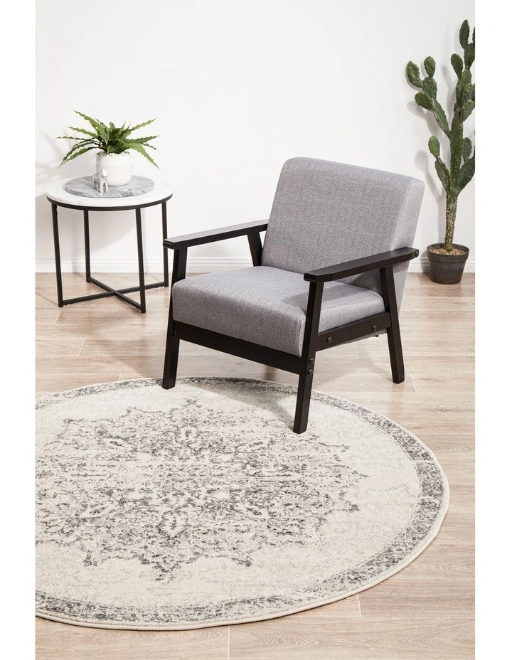 Chrome Rita Round Rug image 4