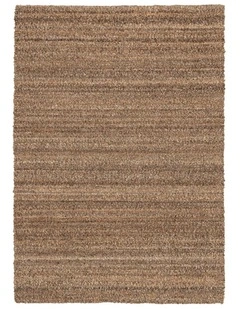 Memphis Washable Hand Woven Rug in Brown