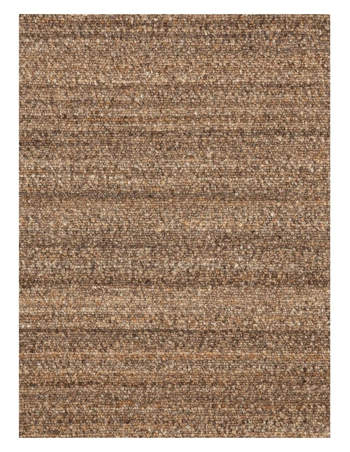 Memphis Washable Hand Woven Rug in Brown image 5