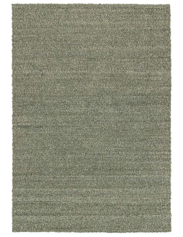 Fairbanks Washable Hand Woven Rug in Green image 1