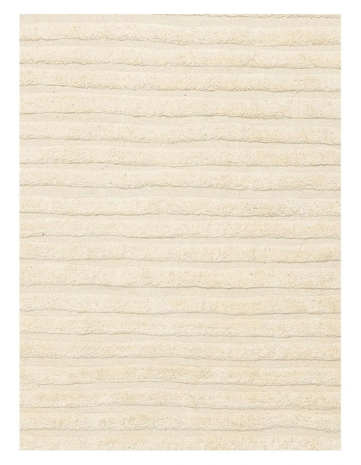 LOOPSIE  MARRAKECH NATURAL SCULPTURAL COTTON RUG image 5