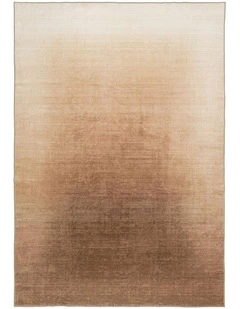 LOOPSIE DECARTUR LIGHT BROWN WASHABLE RUG