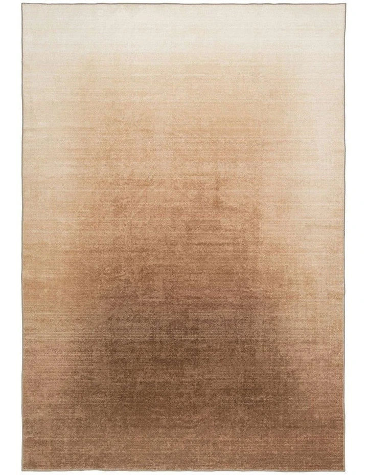 LOOPSIE DECARTUR LIGHT BROWN WASHABLE RUG image 1