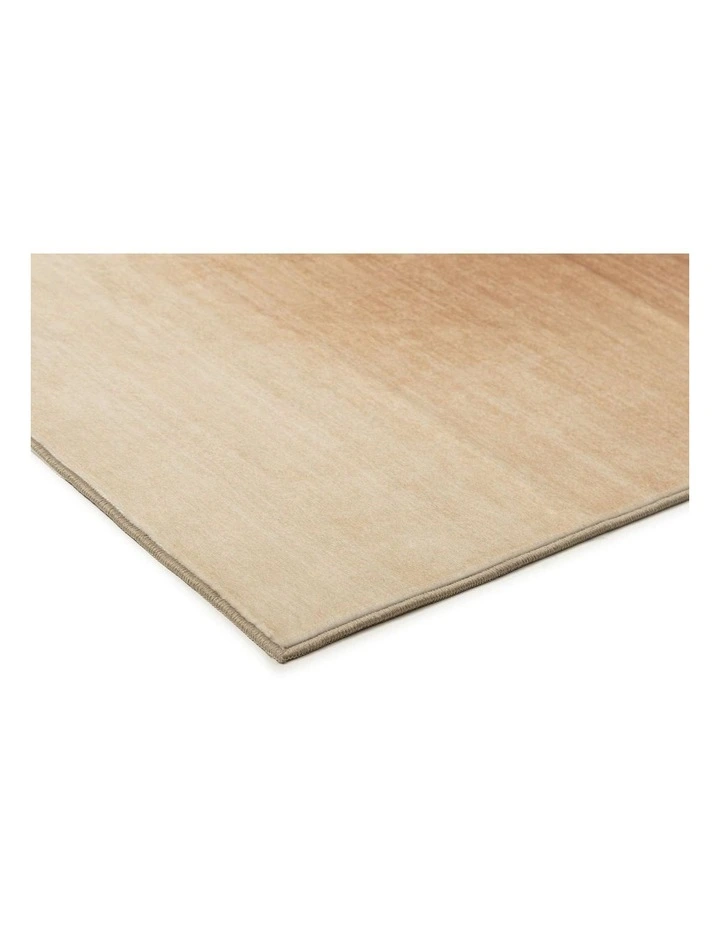LOOPSIE DECARTUR LIGHT BROWN WASHABLE RUG image 2