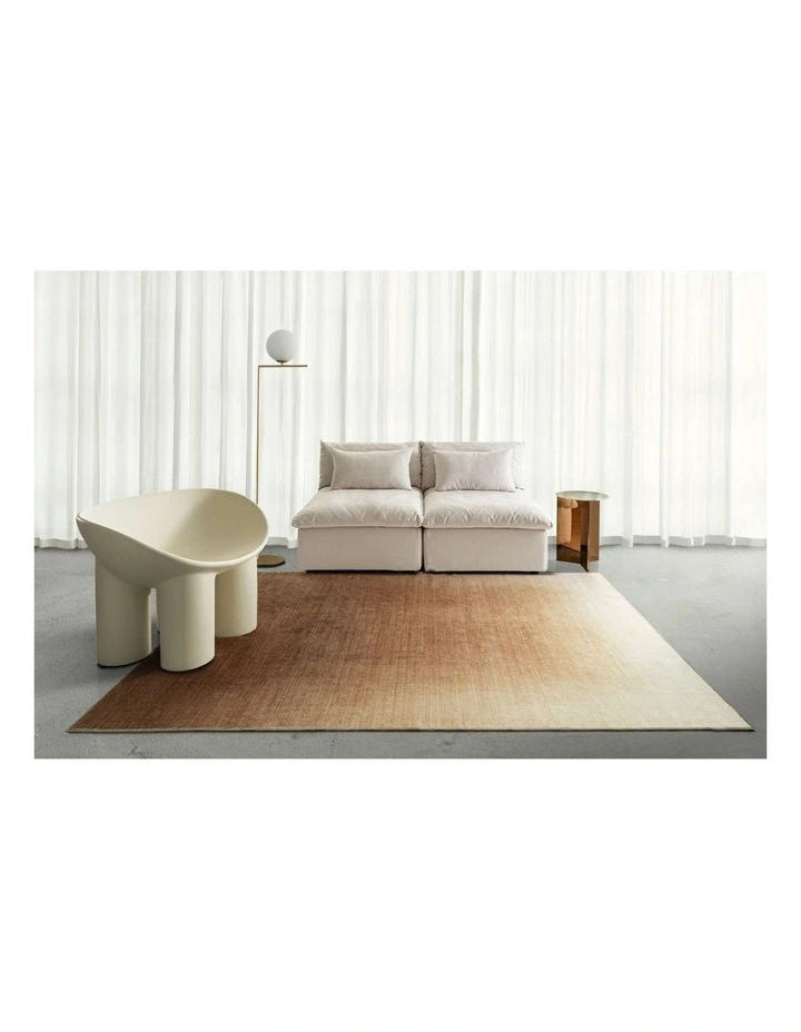 LOOPSIE DECARTUR LIGHT BROWN WASHABLE RUG image 6