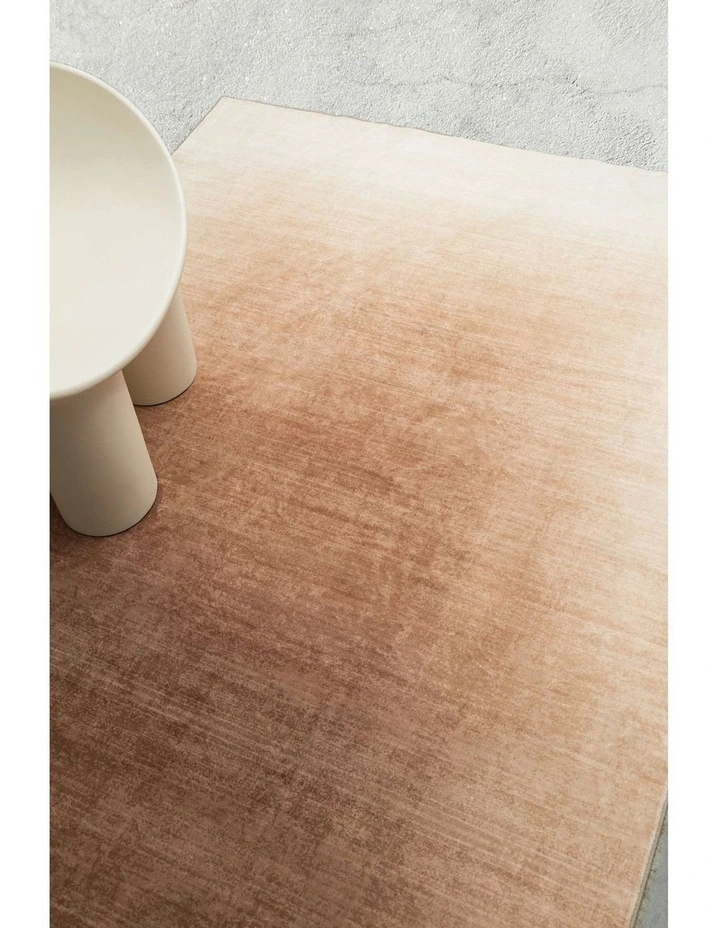 LOOPSIE DECARTUR LIGHT BROWN WASHABLE RUG image 7