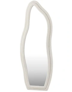 Oikiture Full Length Mirror Boucle Floor Mirrors Dressing Wall Mounted 160cm
