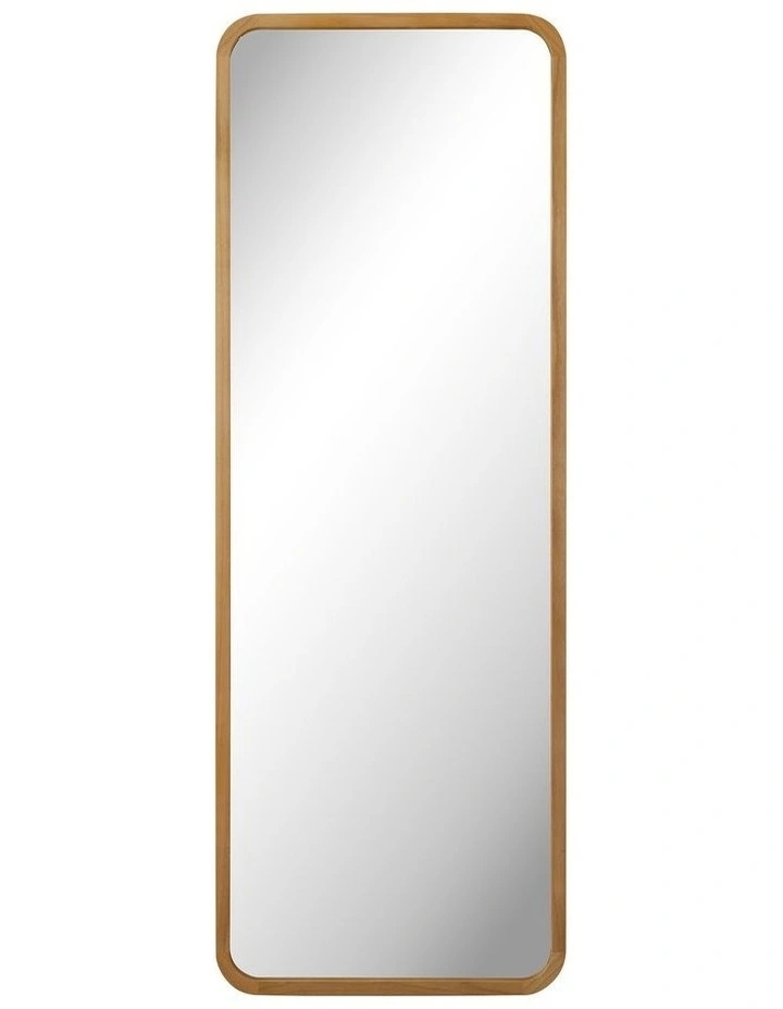 Oikiture Wooden Full Length Mirror 180x70cm Rectangle Dressing Floor Mirrors image 2