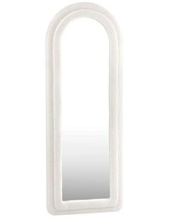 Oikiture 1.6M Full Length Mirror Boucle Frame Floor Mirrors Dressing Bedroom