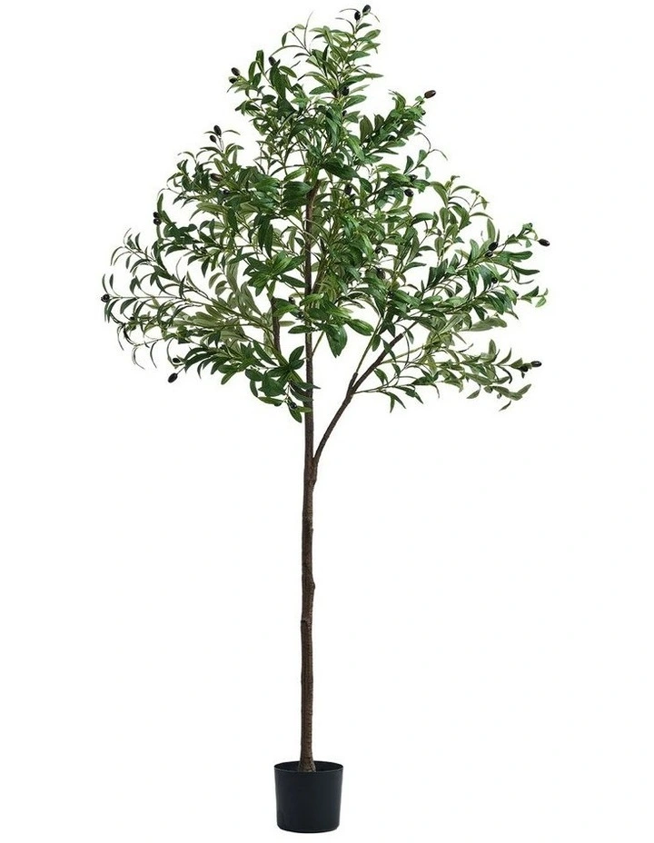 Livsip 180cm Artificial Olive Tree Lifelike Faux Potted Plants Home Decor image 1