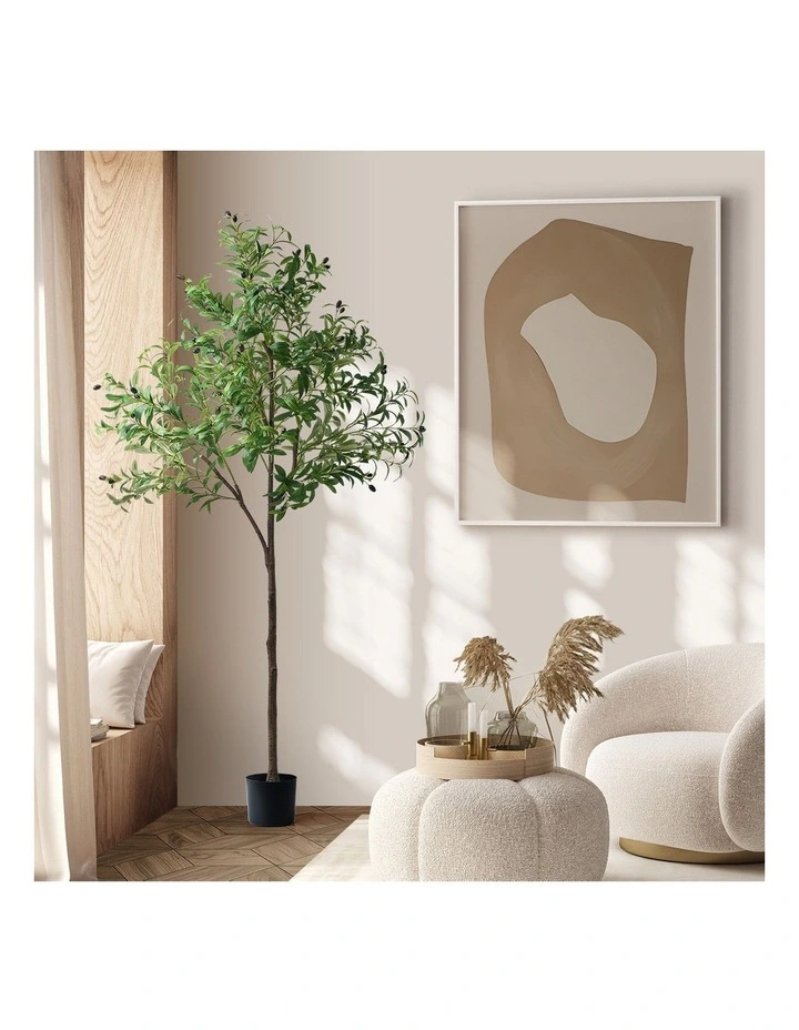 Livsip 180cm Artificial Olive Tree Lifelike Faux Potted Plants Home Decor image 5