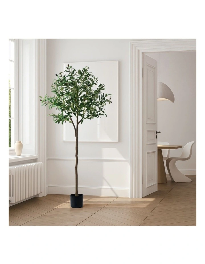 Livsip 150cm Artificial Olive Tree Lifelike Faux Potted Plants Home Decor image 7