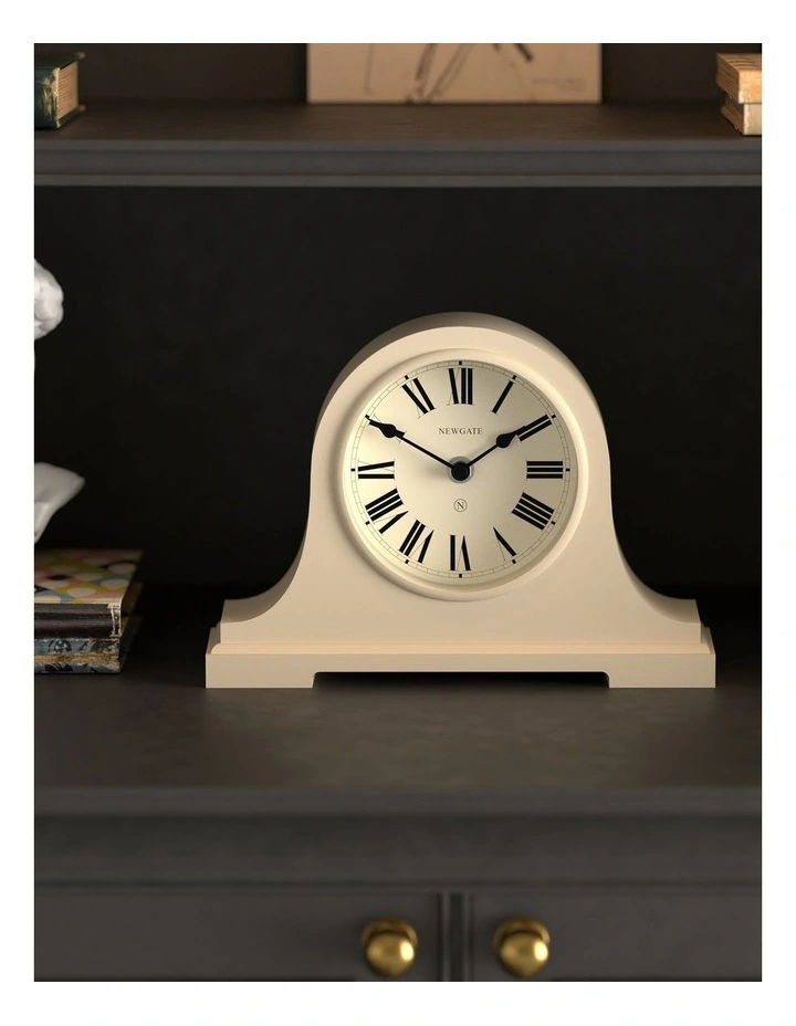 Newgate Broadway Mantel Clock-Vanilla Cream image 3