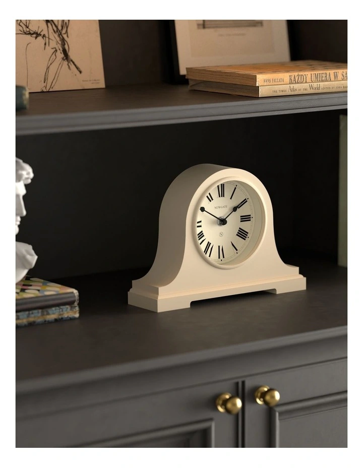 Newgate Broadway Mantel Clock-Vanilla Cream image 4