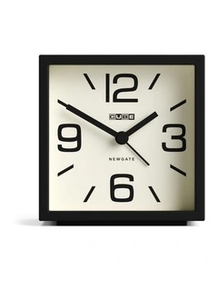 Newgate Cube Mantel Clock-Black