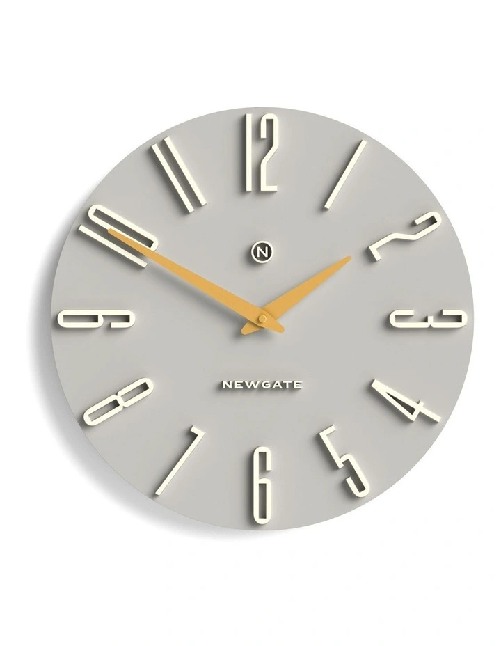 Newgate Empire State Wall Clock-Grey image 1