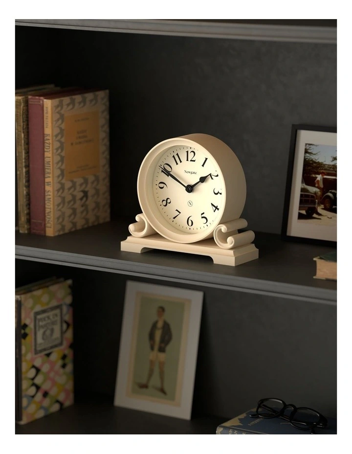 Newgate Divisadero Mantel Clock-Vanilla Cream image 4