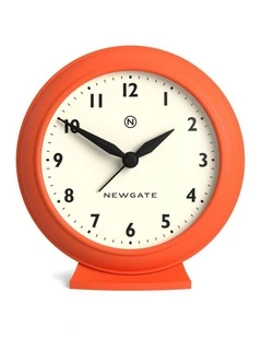 Newgate Pacific Mantel Clock-Pumpkin Orange