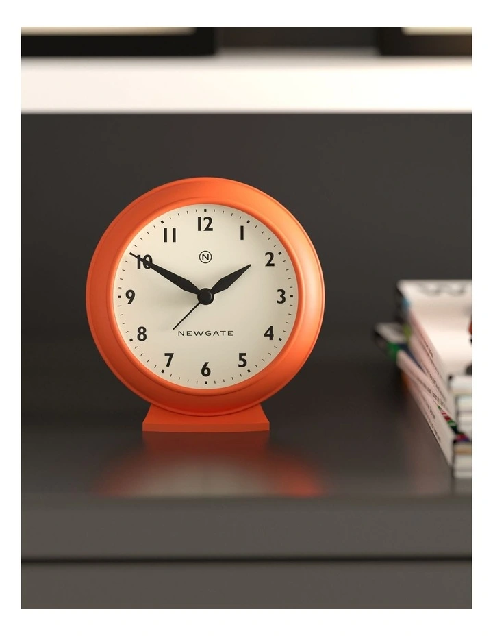 Newgate Pacific Mantel Clock-Pumpkin Orange image 3