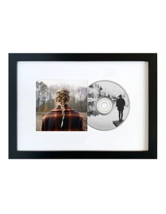 Taylor Swift - Evermore - CD Framed Album Art