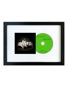 Billie Eilish - When We All Fall Asleep Where Do We Go - CD Framed Album Art