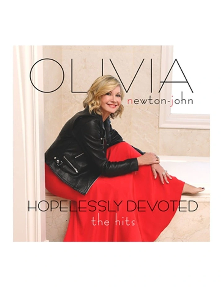 Olivia Newton John Hopelessly Devoted - The Hits CD Framed Album Art image 2