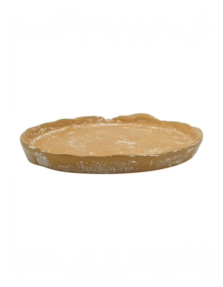 Mara Round Plate Small 21x20x2cm Terracotta image 2