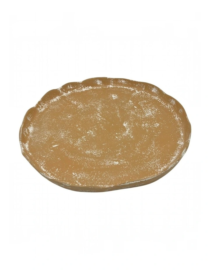 Mara Round Plate Medium 31x30x2.5cm Terracotta image 1