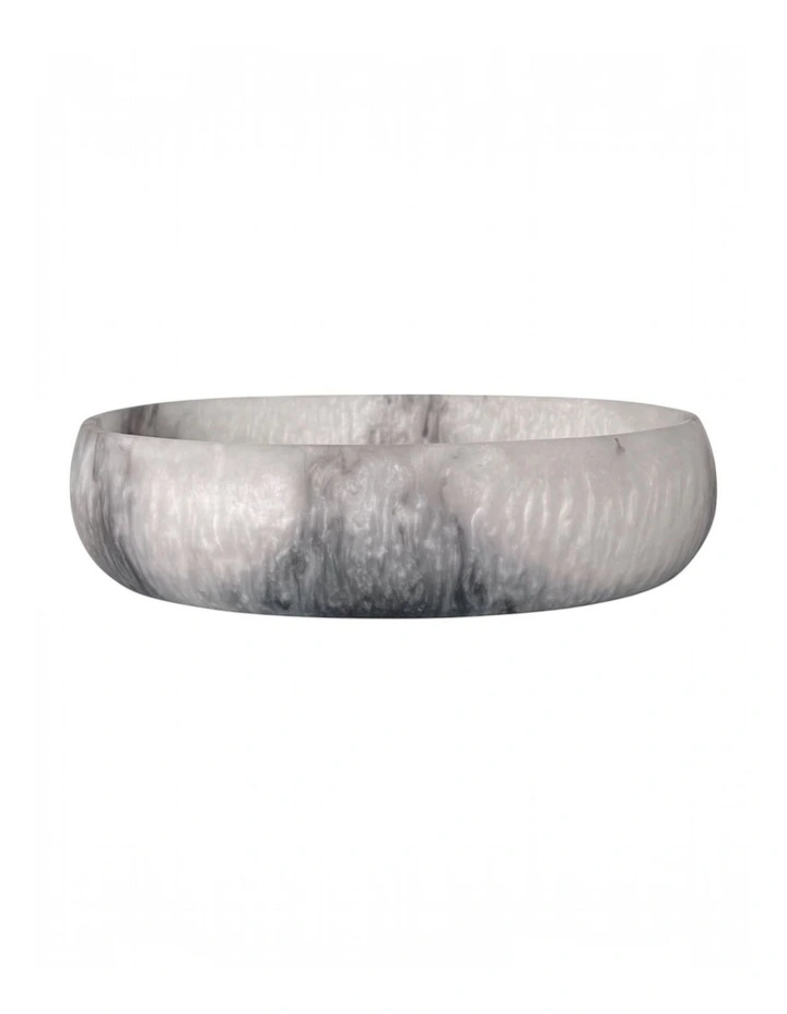 Orion Organic Resin Bowl 20x15.5x4.8cm Grey Stone Matt image 2