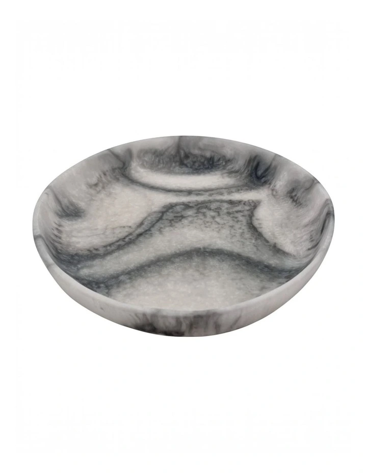 Orion Oval Tray 31.2x24x3.4cm Grey Stone Matt image 1