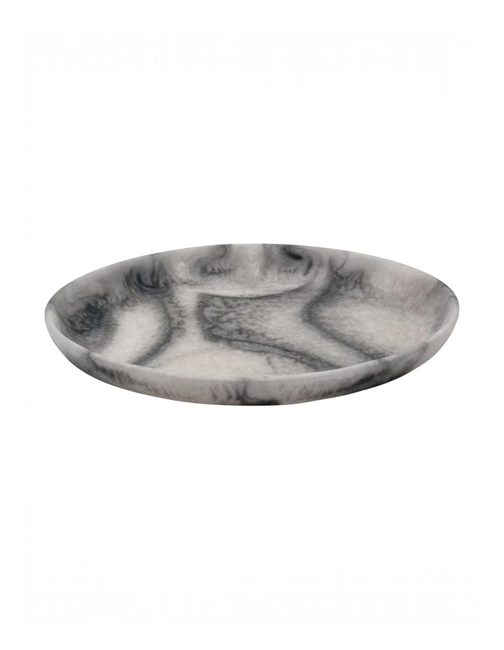 Orion Oval Tray 31.2x24x3.4cm Grey Stone Matt image 2