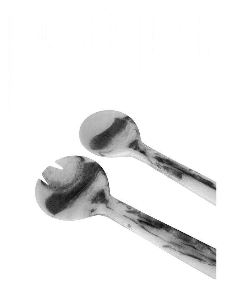 Orion Salad Server Pair 27x8x2cm Grey Stone Matt image 1