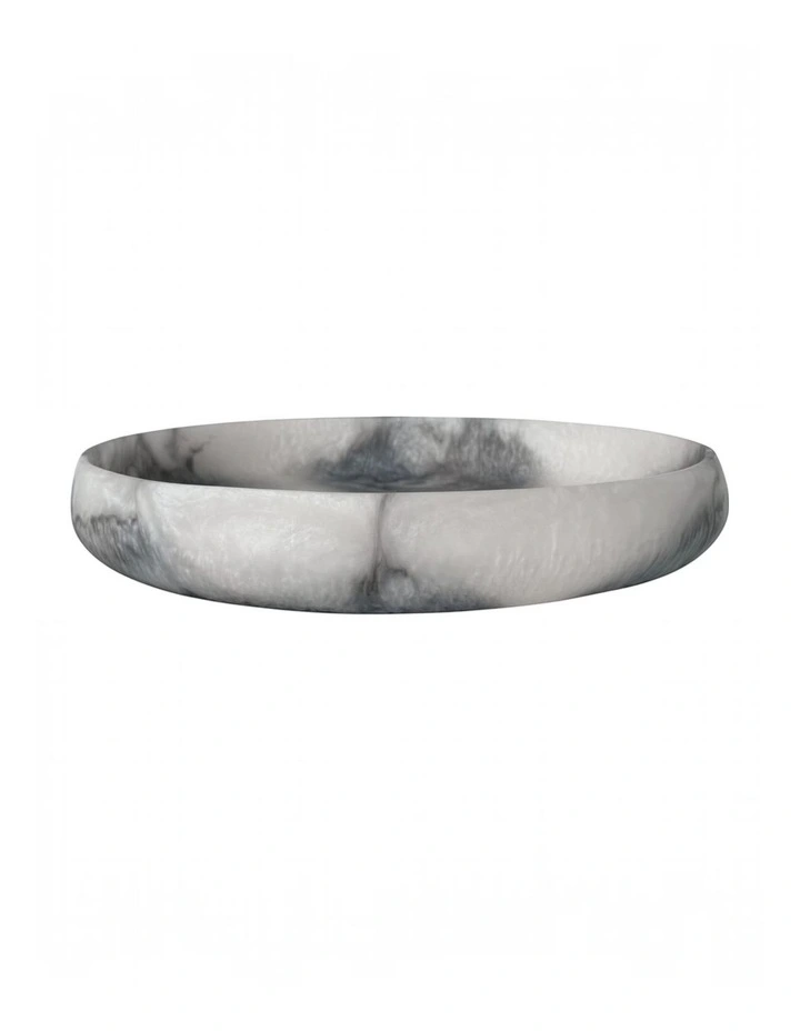 Orion Organic Resin Bowl 31x27x5cm Grey Stone Matt image 2