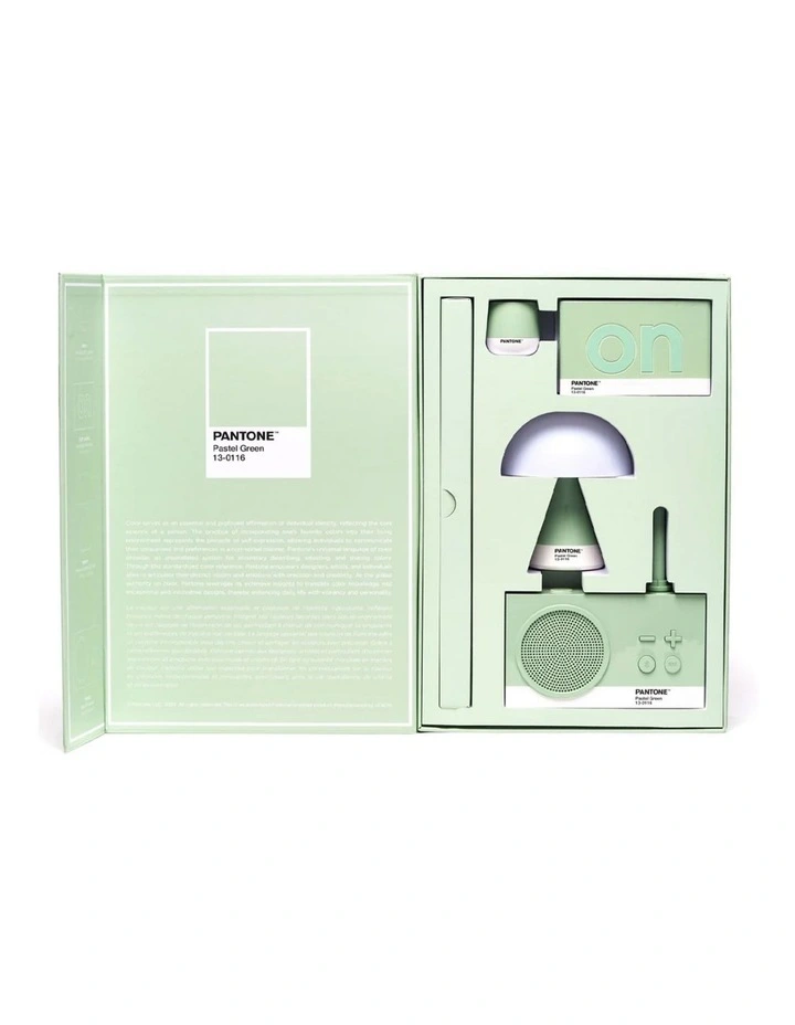 Lexon GIFT Set PANTONE - Mino Mini, Flip Classic, Mina M, Thykho 3 - Green image 2