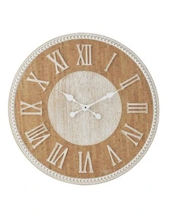 Willow & Silk 70cm 'Time Will Tell' Clock 70*3.5*70