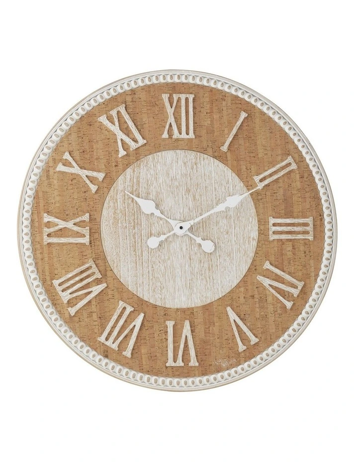 Willow & Silk 70cm 'Time Will Tell' Clock 70*3.5*70 image 1